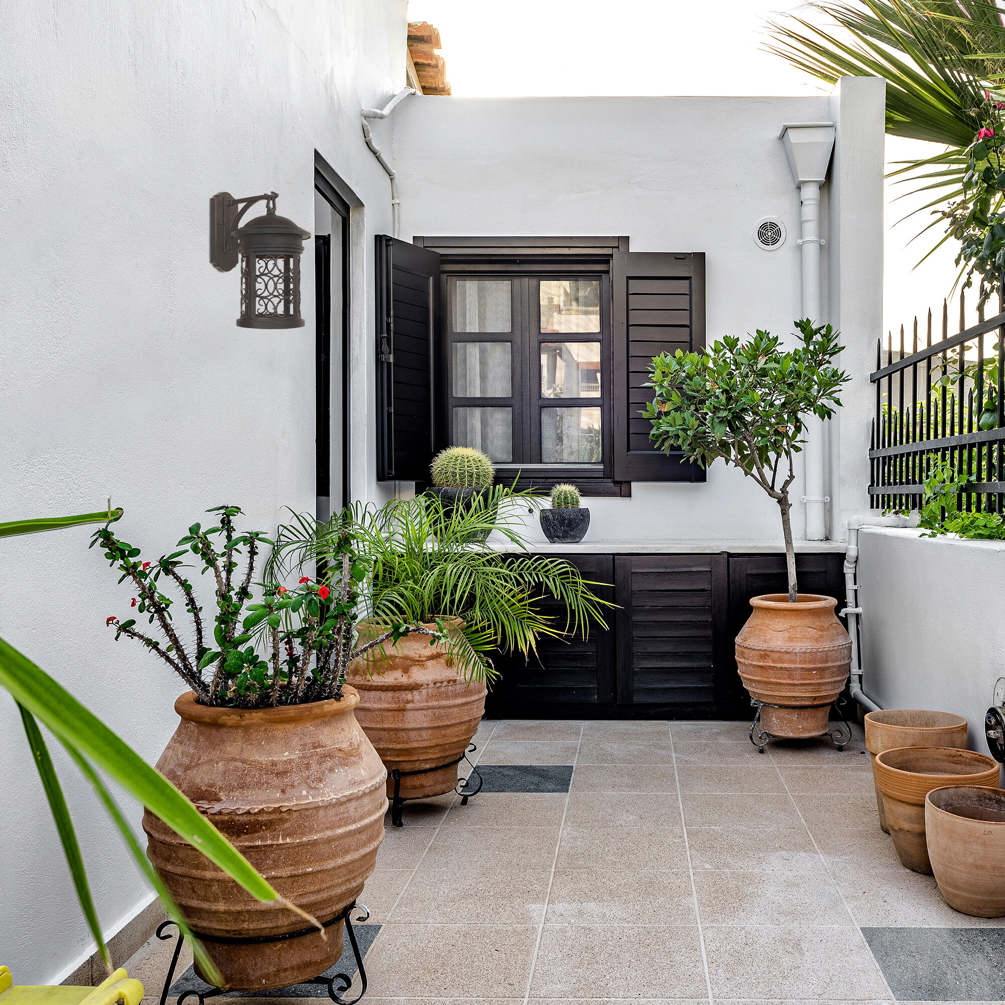 Ellington 1 Light 13 inch Oil Rubbed Bronze Outdoor Wall Lantern